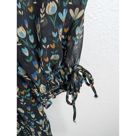 Zara Woman Floral Sleeveless Romper XS - Picture 5 of 9